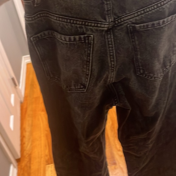 Wide leg faded black jeans - Picture 2 of 3